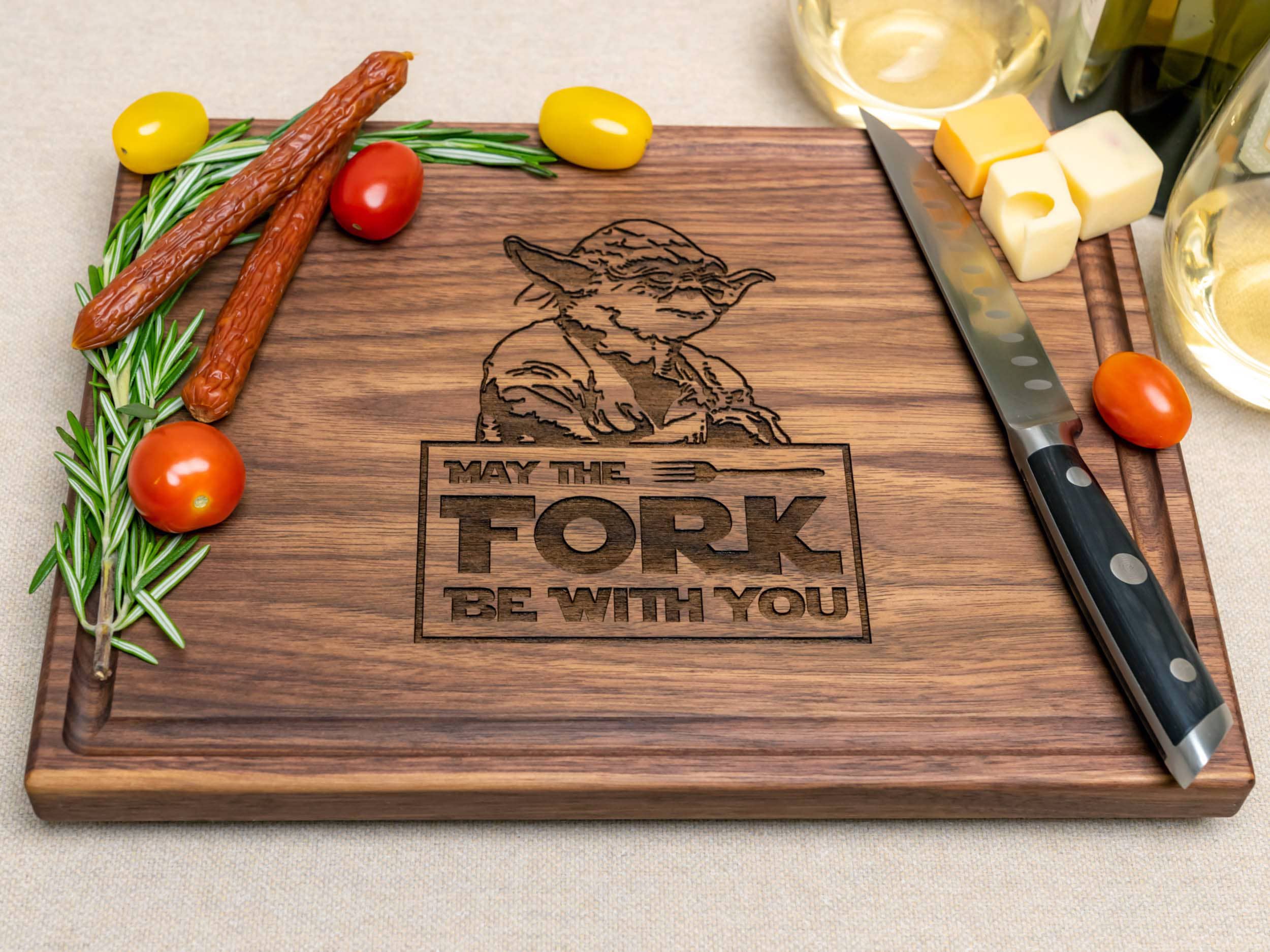 Personalized Cutting Board, Custom Cutting Board, Camping Cutting